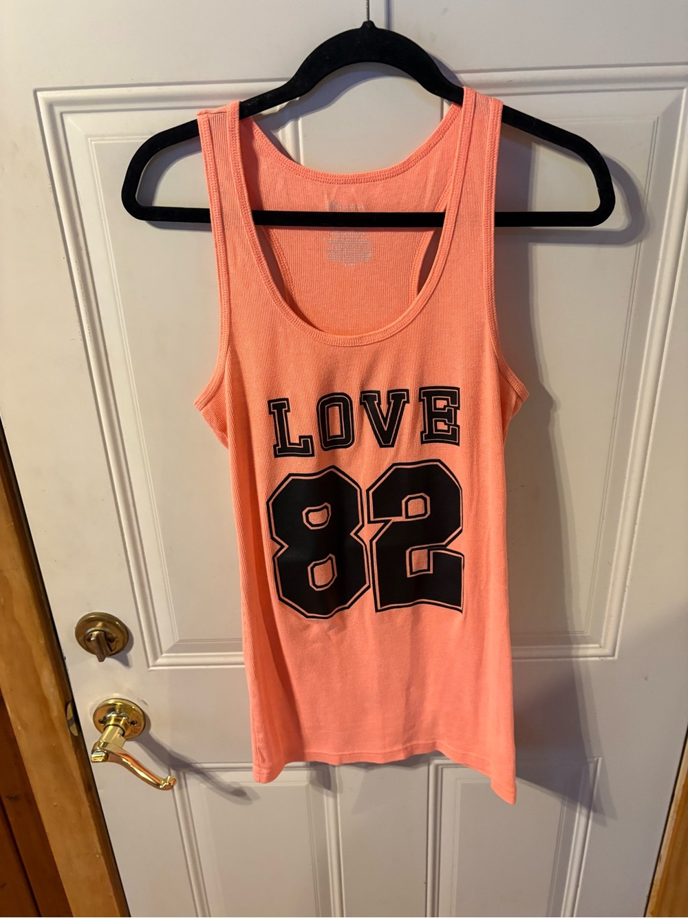 No Boundaries Bright Orange Tank Top Size X Large and Stretchy